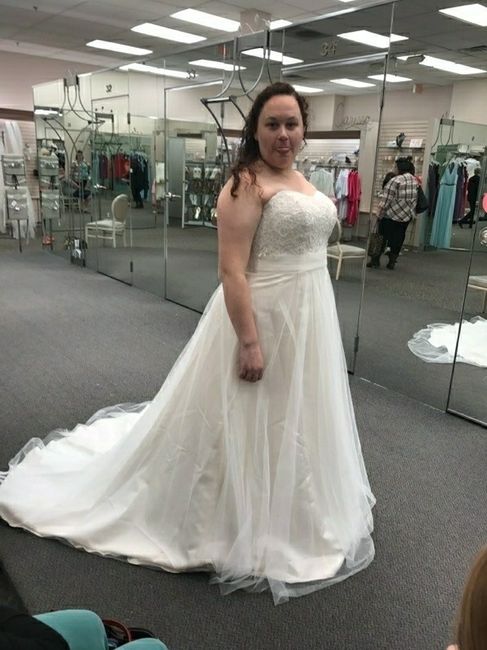 Let's see your wedding dresses.