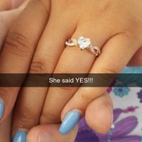 I said YES!