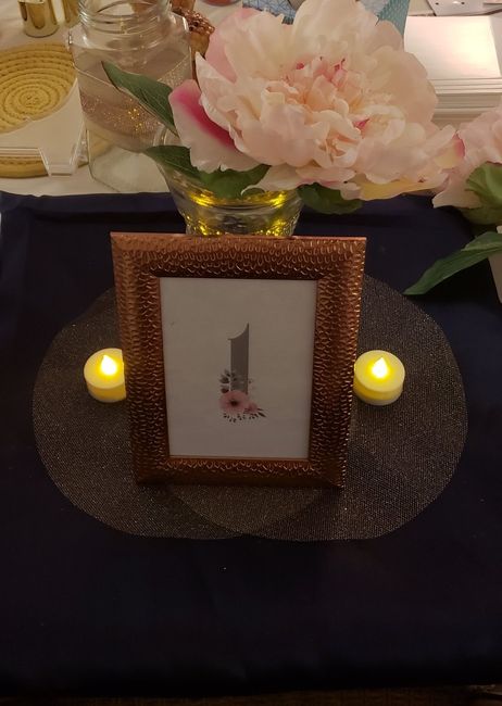 Fake floral centerpieces - 1