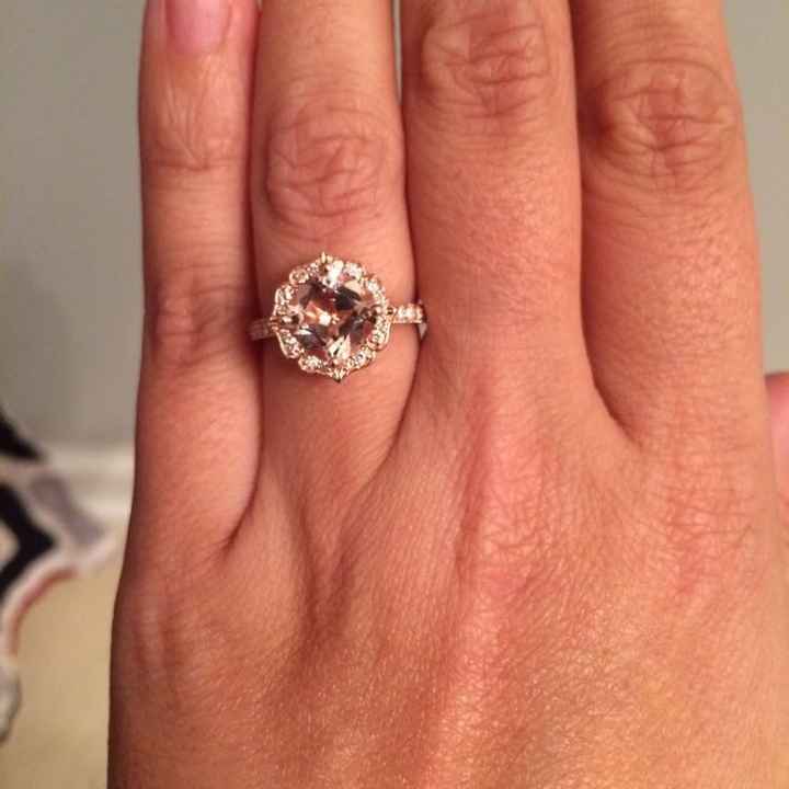 The LAST engagement ring. Finally.