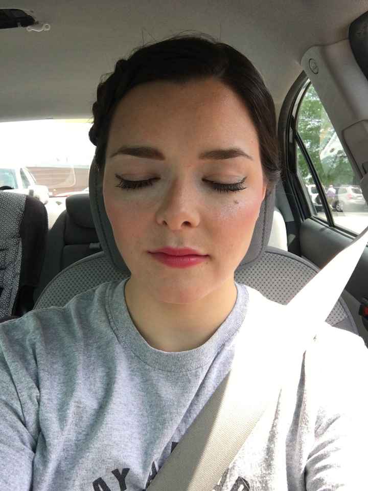 Hair and make up trial
