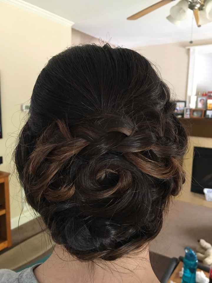 Hair and make up trial