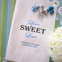 What size favor bags for Candy Buffet?