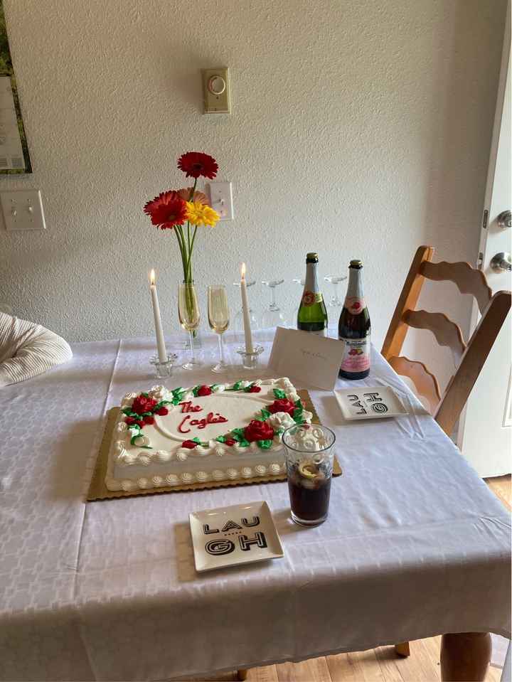 No virus was going to stop us from getting married!❤️ - 4