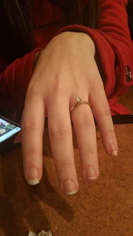Small engagement rings unite!