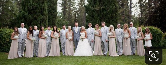 Bridesmaid dressed & groomsmen suits! 2