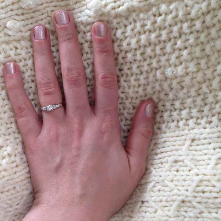 Let's see those beautiful rings!