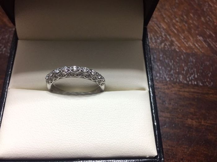 Vintage Style E-ring Wedding Band ideas?