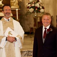 Deacon, husband, BM when I am walking down :)