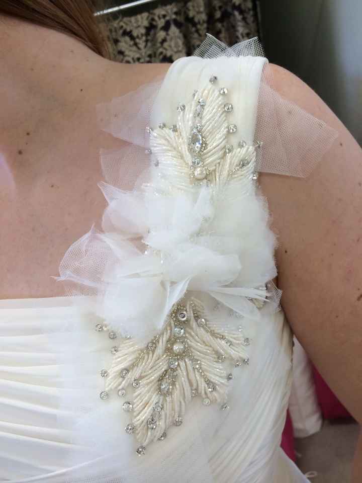 Having second thoughts on my dress...