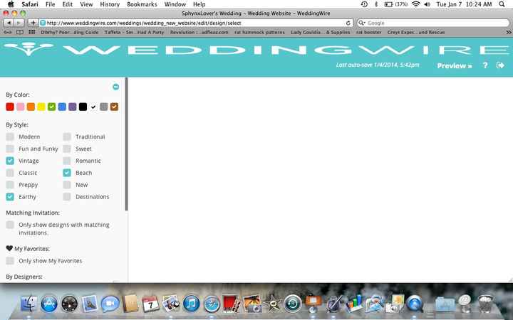 Wedding Wire personal website. Am I missing something?