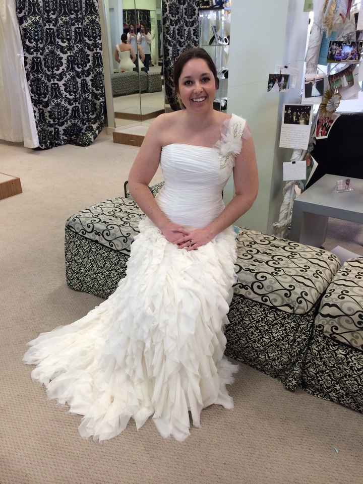 Having second thoughts on my dress...