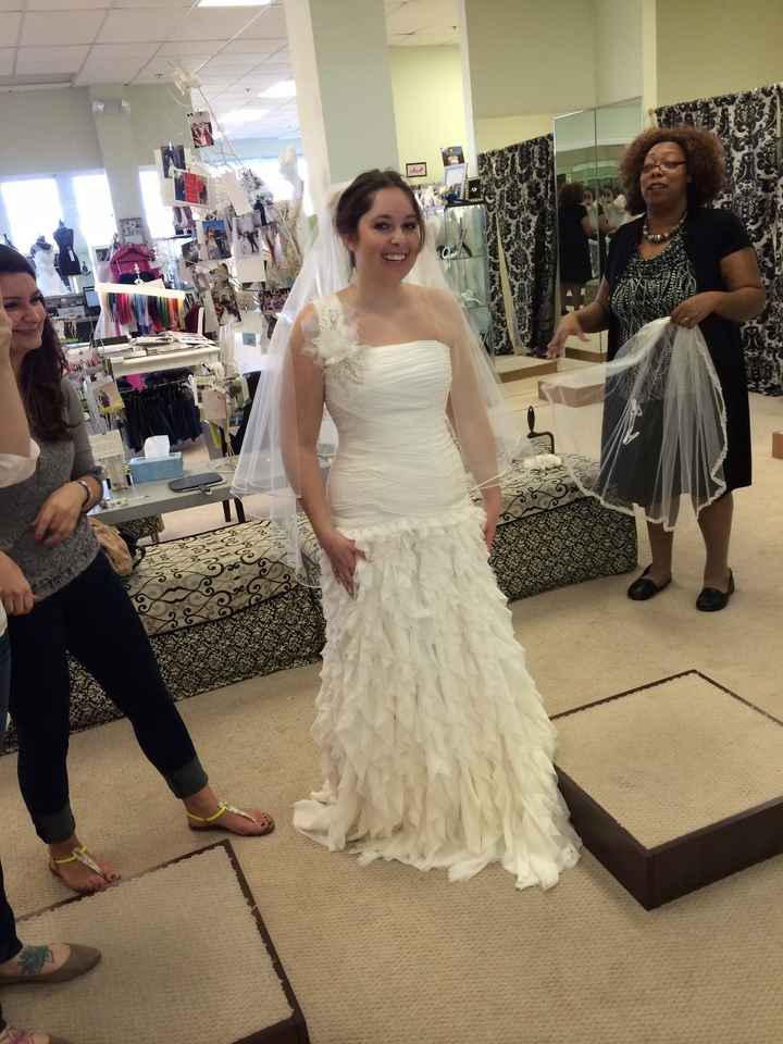 Having second thoughts on my dress...