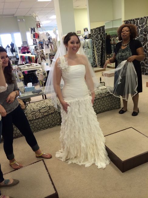 Having second thoughts on my dress...