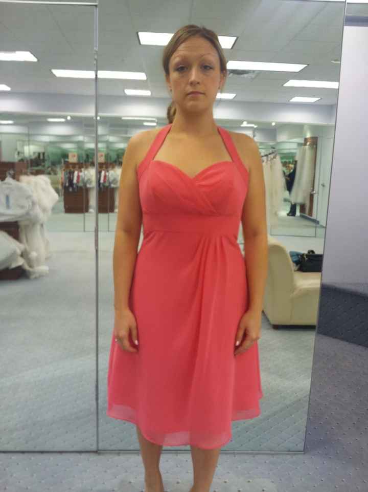 Bridesmaid Dress trouble....
