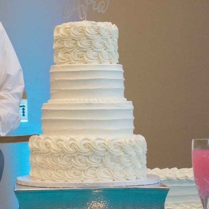 Show me your non-fondant wedding cake!