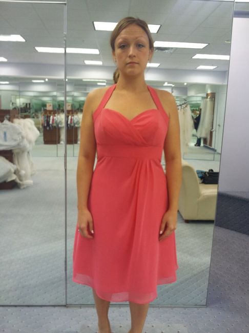 BM's vs MOH dress drama- HELP!!!
