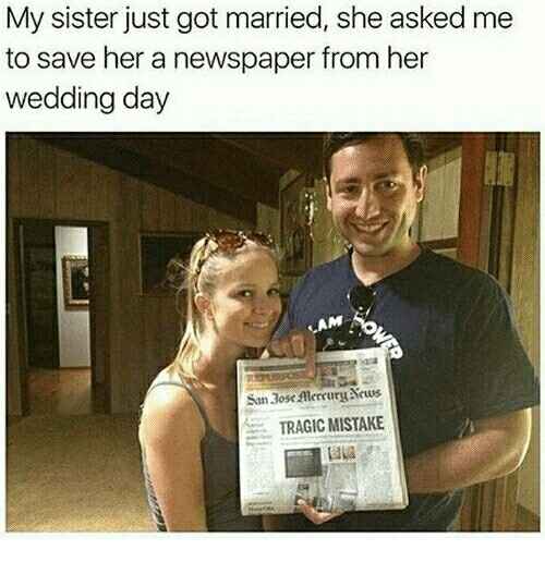 When your bridesmaids act a fool