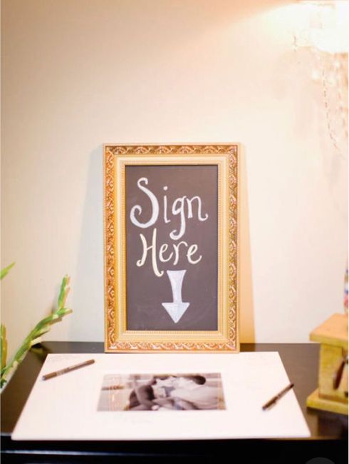 Photo mat as a guest book - 1