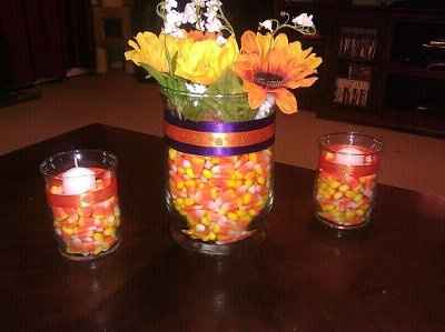 DIY Centerpieces...first round