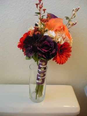 2nd Attempt at DIY bouquet...what do you think!