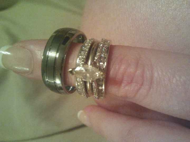 We finally got our rings! *PICS
