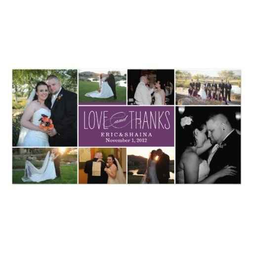 Thank you cards question