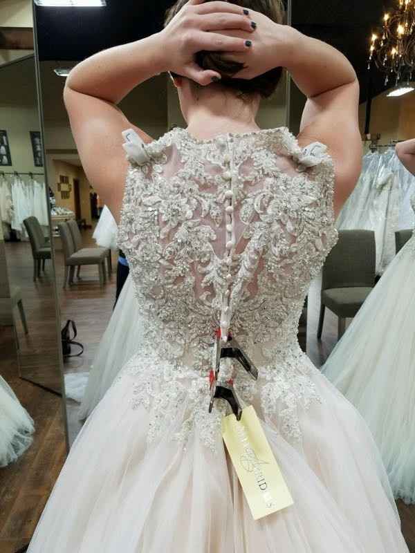 MY DRESS IS HERE!