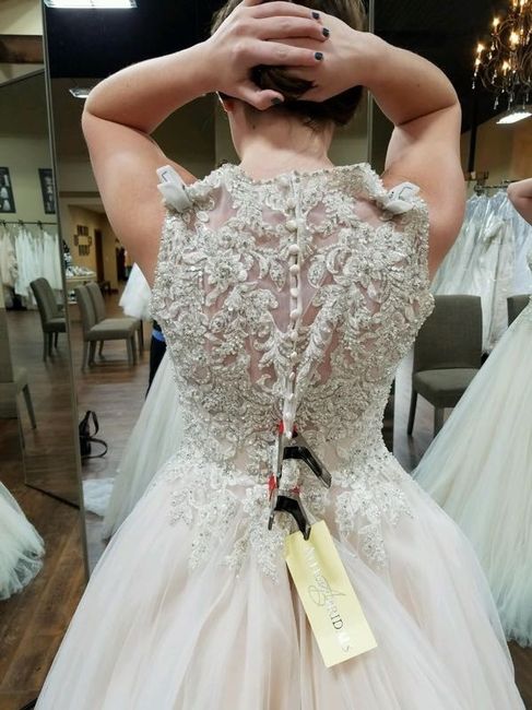 MY DRESS IS HERE!