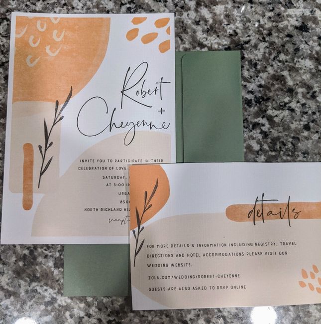 Wedding invitations 5