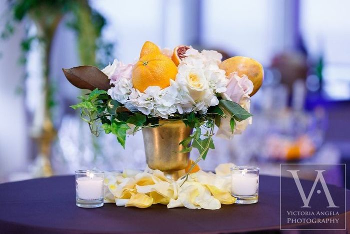 Using citrus in reception florals? 4