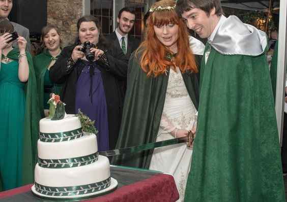 Sword cake cutting