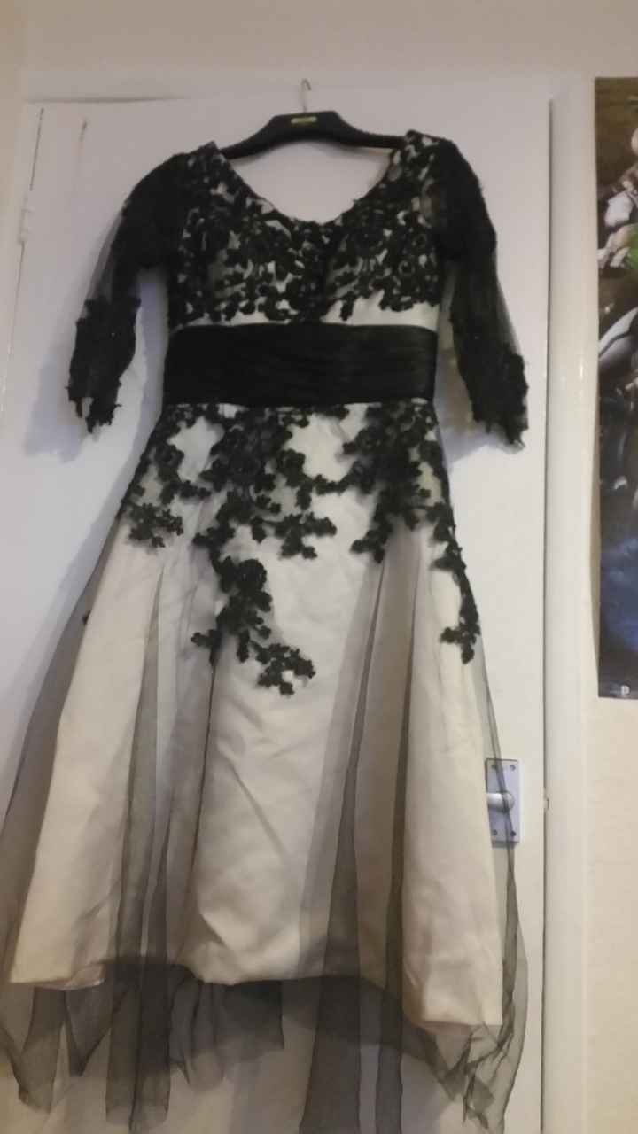 I've gone and bought a second wedding dress.