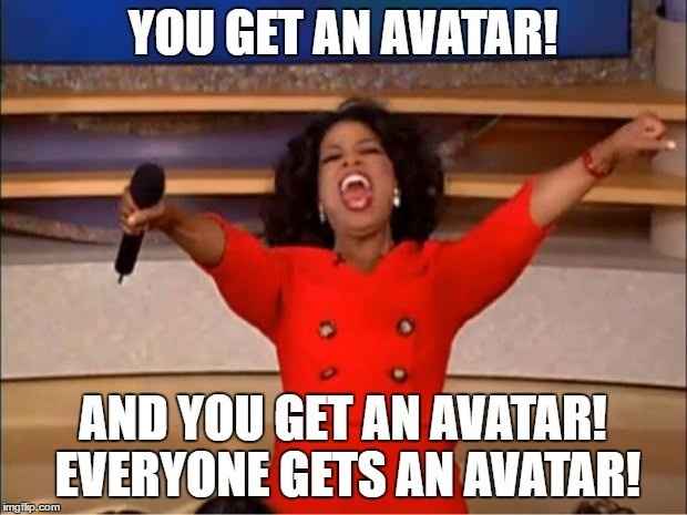 *CLICK HERE* for help updating your avatar!