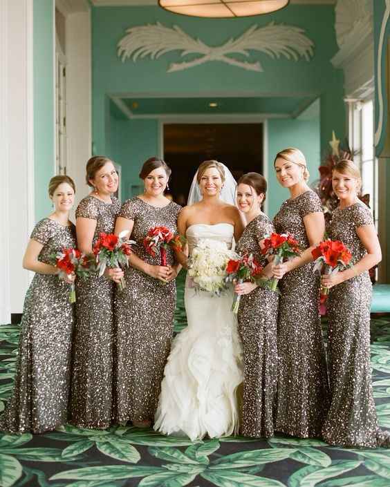 Sparkly dresses