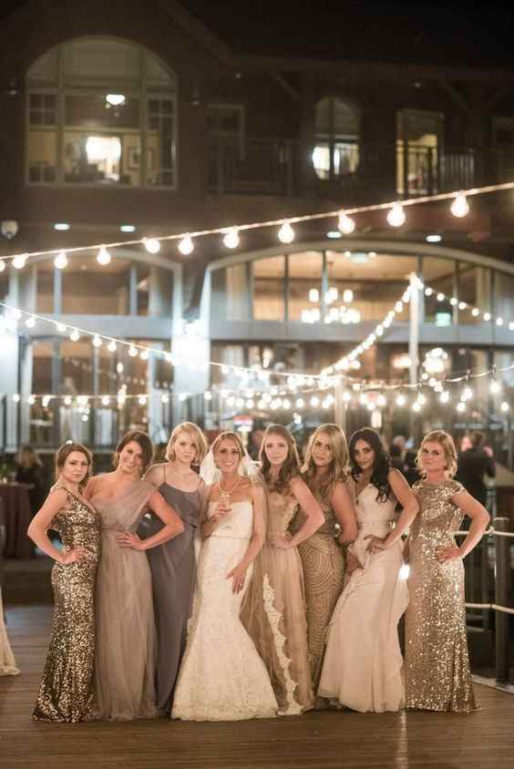 Sparkly dresses