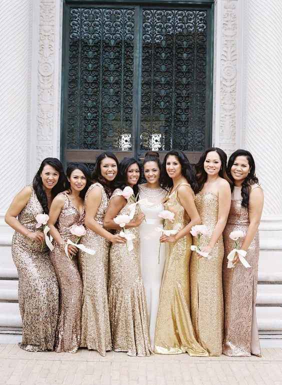 Sparkly dresses