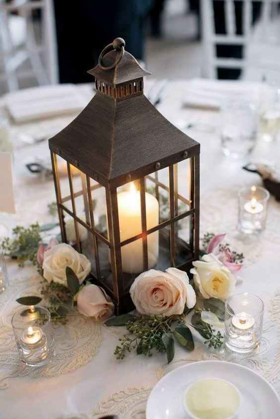 Lantern centerpieces