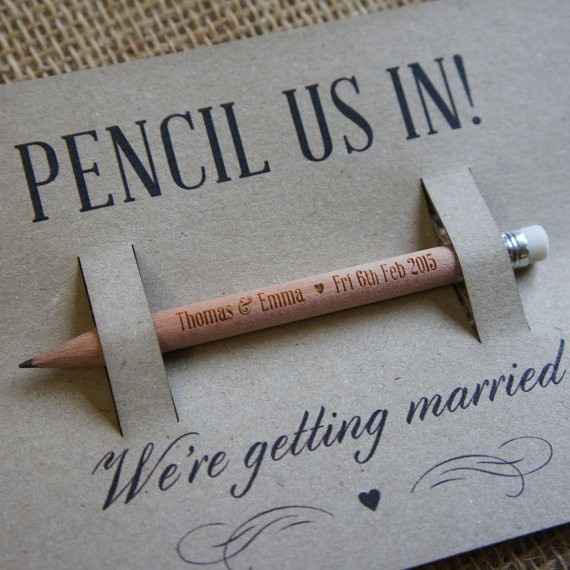 Engraved pencil STD
