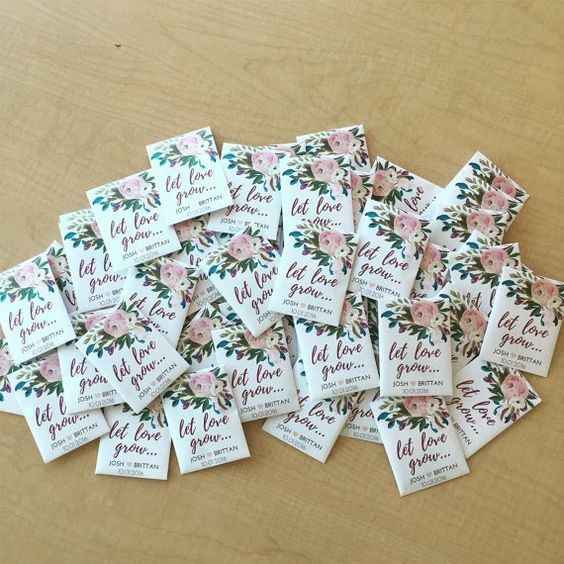 Flower Seed Packets - {Etsy: PlainJane2424}