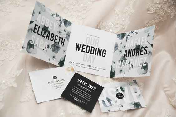 Abbey and Rafael's Invitation