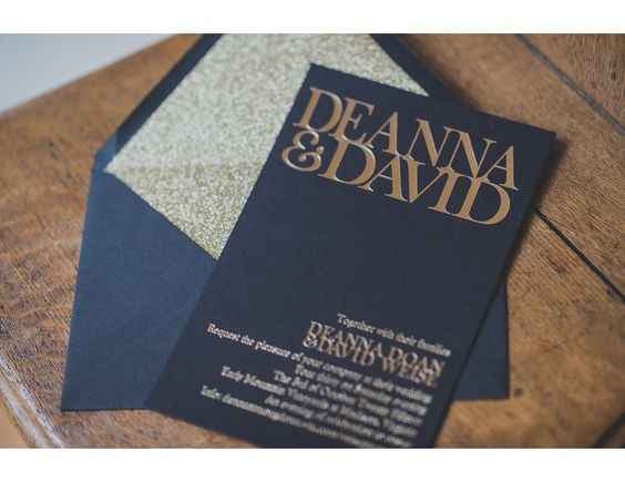 Deanna and David's Invitation