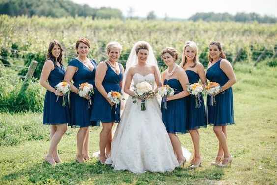 Mix-and-Match Bridesmaid Dresses