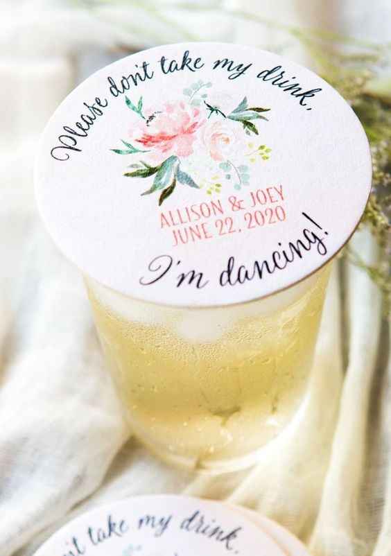 Don't take my drink!