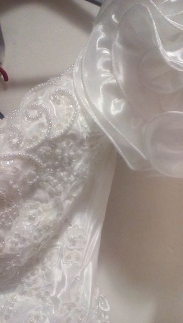 I've gone and bought a second wedding dress.