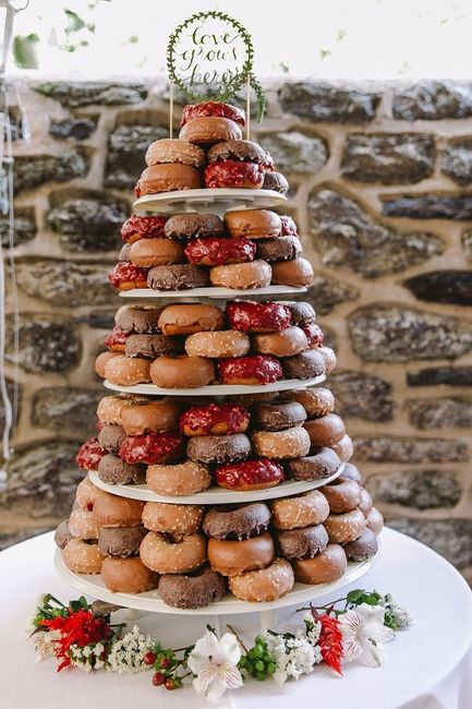 Donut "cake"
