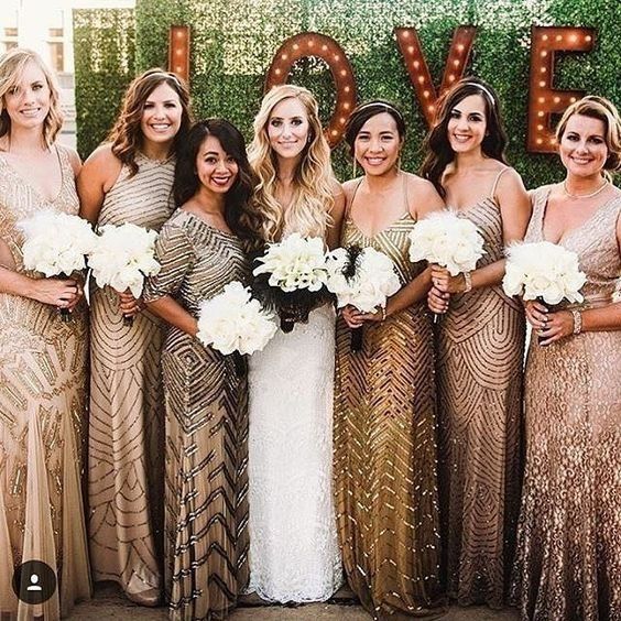 Sparkly dresses