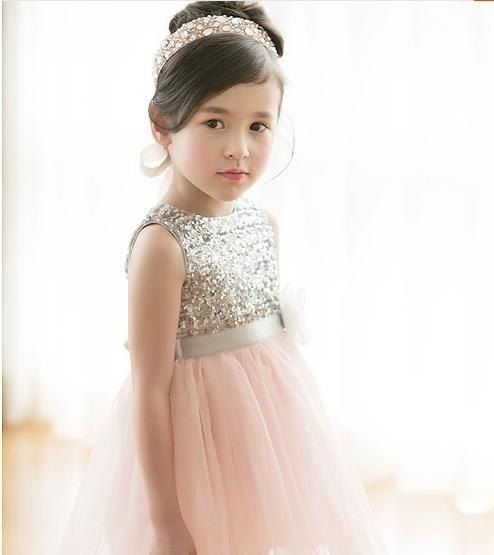 Sparkly flower girl