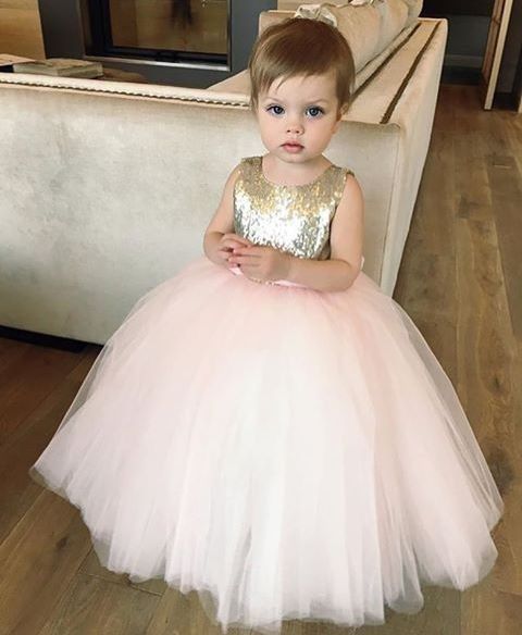Sparkly flower girl