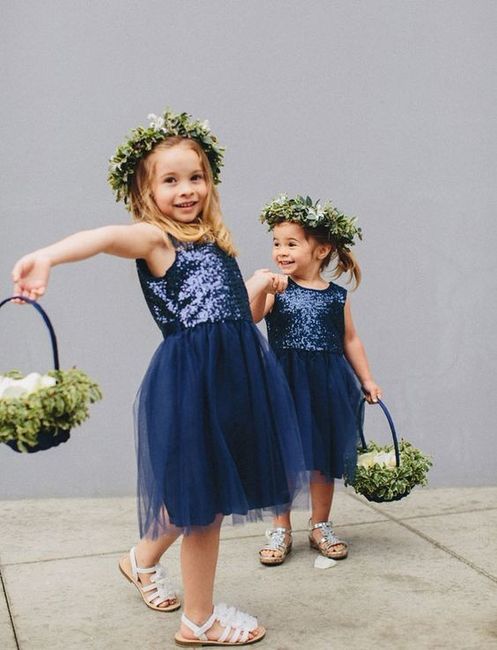 Sparkly flower girl